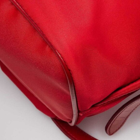 Prada Rosso Re-Nylon Small Backpack Bag - 1BZ677 - Picture 5 of 12